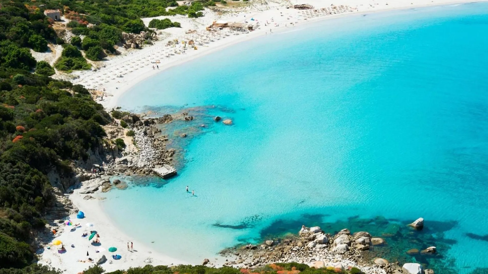 Two-Room Apartment In A Complex With Communal Pool In Sardinia Villasimius Italia